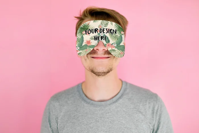 Sleeping Eye Mask Mockup