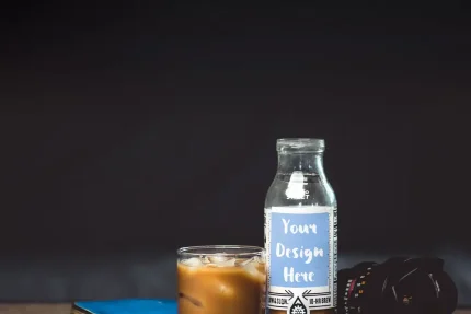 Cold Brew Coffee Bottle Mockup